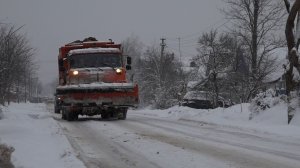 Северский район столкнулся со снежным апокалипсисом