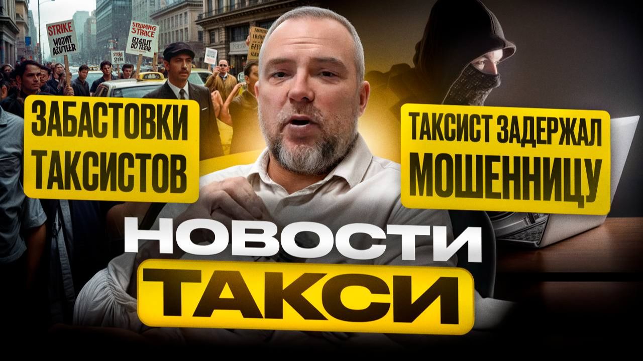 Такси в России: забастовка доходы 500 000 блокировки и мошенники  AFS Новости. Выпуск 3