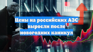 Цены на российских АЗС выросли после новогодних каникул