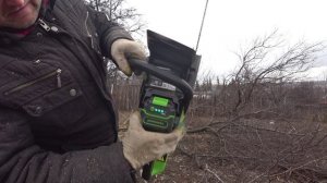 Аккумуляторная цепная пила GreenWorks