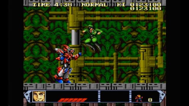 Super Nintendo (Snes) 16-bit Armored Police Metal Jack Stage 6 Прохождение смотреть онлайн