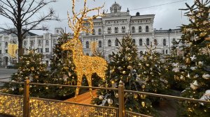 Часть l. Москва Рождественская Поездка на Екатерининский форум. Paulaner-Пивоварня-Ресторан в Москве