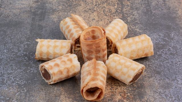 Вафельные трубочки смотреть онлайн