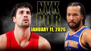 12.01.2026 | ОБЗОР МАТЧА | Портленд Трэйл Блэйзерс - Нью-Йорк Никс | Highlights