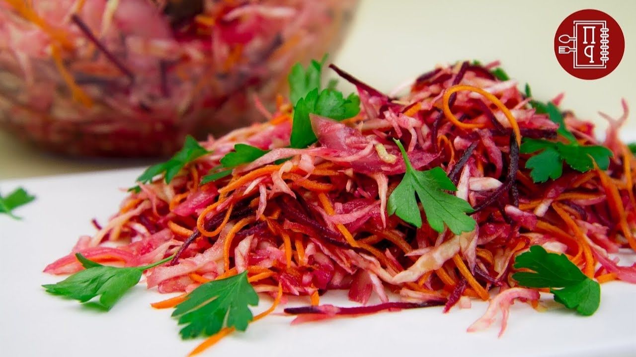 Исчезает со стола мгновенно! Вкуснейший Маринованный Салат из Капусты! смотреть онлайн