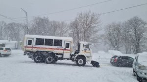 Спасатели освободили из снежного плена жителя Петропавловска-Камчатского