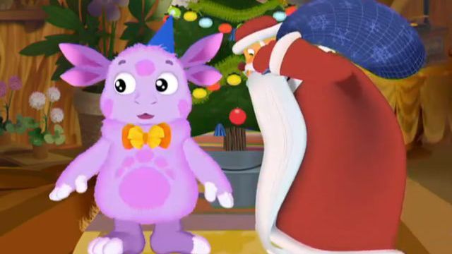 Приключения Лунтика И Деда Мороза! Игра как Мультик! смотреть онлайн