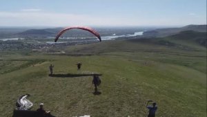 Полёты на Парапланах 12 июня 2019 Минусинск. Красноярский край.
