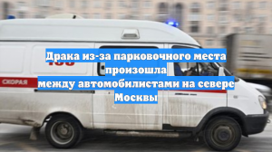 Драка из-за парковочного места произошла между автомобилистами на севере Москвы