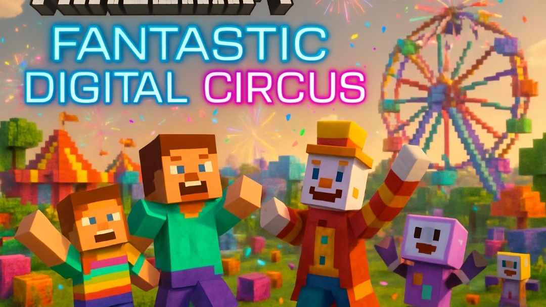 Трейлер Фильма Удивительный Цифровой Цирк в Майнкрафт! смотреть онлайн