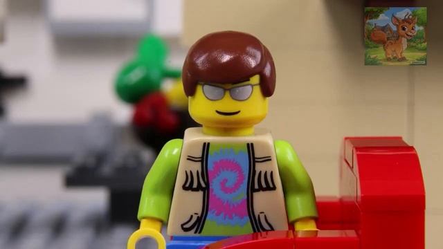 Lego City-Билли против военачальника!Анимация в режиме замедленной съемки