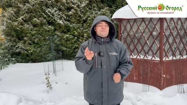 Используем снег на участке во благо!