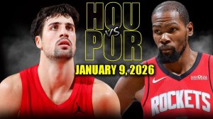 10.01.2026 | ОБЗОР МАТЧА | Портленд Трэйл Блэйзерс - Хьюстон Рокетс | Highlights