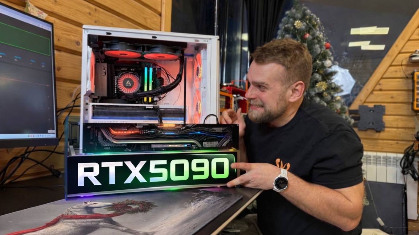 RTX5090 еле тянет этот бенчпарк! смотреть онлайн