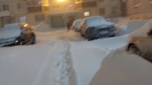 Привет из заснеженной Сибири!