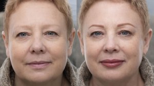 Возрастной перманентный макияж. Две зоны одновременно .Смотри преображение!