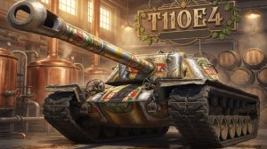 T110E4 - Ттшная птшка арбайтен в сборочном цехе))) #whinemachine #worldoftanks #миртанков