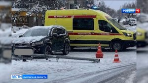 В Кирове погиб мужчина в результате аварии на улице Ленина
