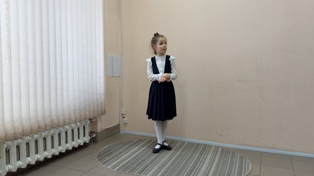 Студеникина Елизавета (9 лет), восп. Школы вокала Ольги Буната, Саша Черный «Осенний кавардак»