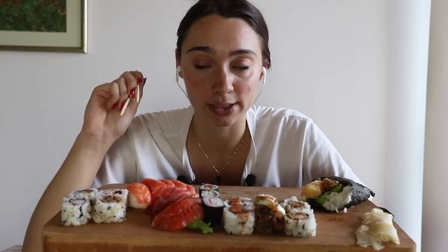 Mukbang ASMR|Подписывайтесь на канал🍣✨ 💜✨ смотреть онлайн