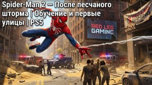 Spider-Man 2 — После песчаного шторма | Обучение и первые улицы | PS5