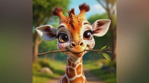 Милые животные  едят  мультик для детей АСМР детеныши животных няшки милашки