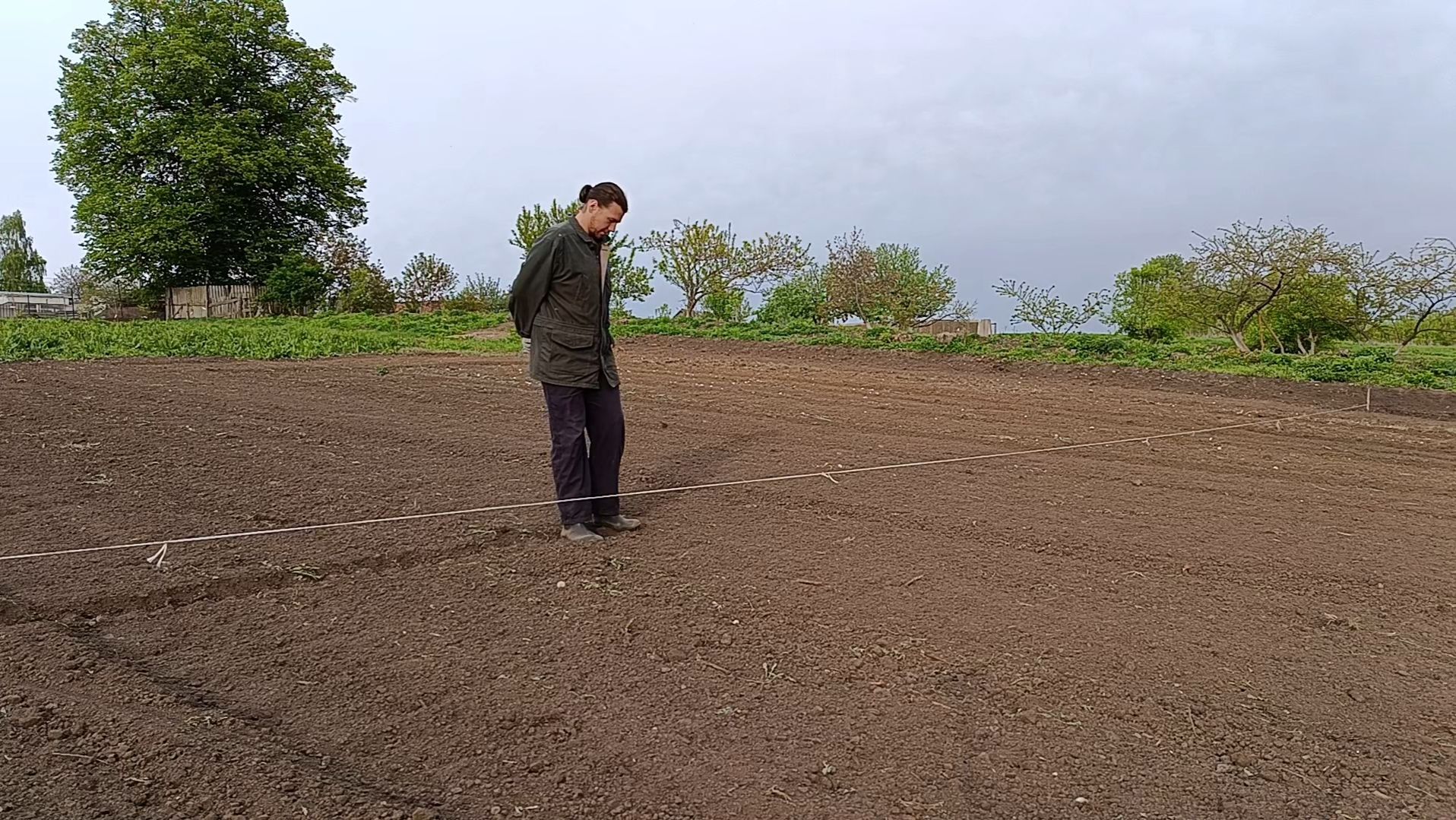 Как посеять семена в землю на огороде смотреть онлайн