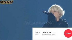 Объявление о Мировом туре BTS 13.01.2026