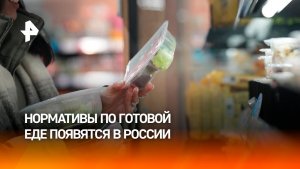В России заработают нормативы по изготовлению и продаже готовой еды