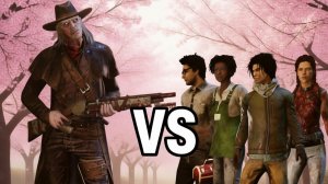 Dead by Daylight Выжившие против Стрелка/Survivors vs. Deathslinger