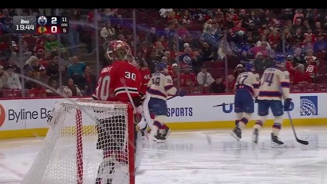 Обзор матча НХЛ. Чикаго - Эдмонтон. смотреть онлайн