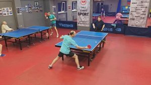 Далида С. (694) - Ушаков А. (574) 08.01 настольный теннис Любительский турнир