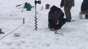 поимка форели