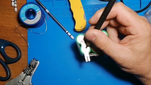 Как переделать аккумулятор от шуруповёрта Bosch GSR 12 v с Ni-Cd на Li-ion