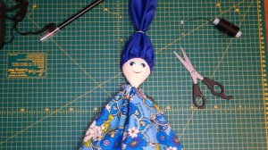 "Кукла на ложке" мастер класс по изготовлению