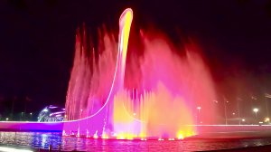 Сочи. Поющие фонтаны в Олимпийском парке