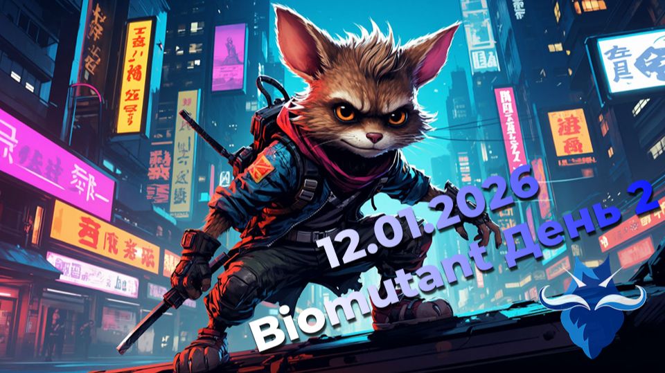 Biomutant Пушистые будни День 2