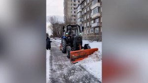 ПОСЛЕДСТВИЯ НОЧНОГО СНЕГОПАДА