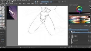 Рисунок в krita для 3D модели