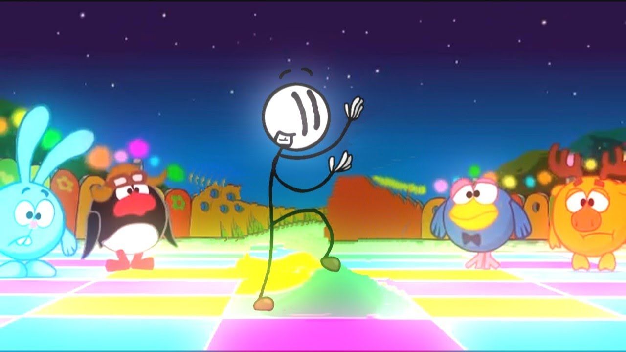 Смешарики Distraction Dance смотреть онлайн