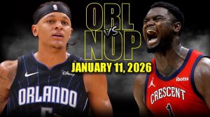 12.01.2026 | ОБЗОР МАТЧА | Орландо Мэджик - Нью-Орлеан Пеликанс | Highlights