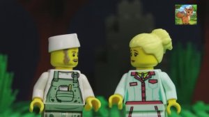 Скрытая сторона неудачного хот-дога Lego Frozen Lego Fails. Мультики для детей