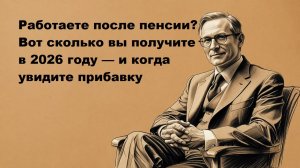 Пенсия работающим пенсионерам в 2026 году