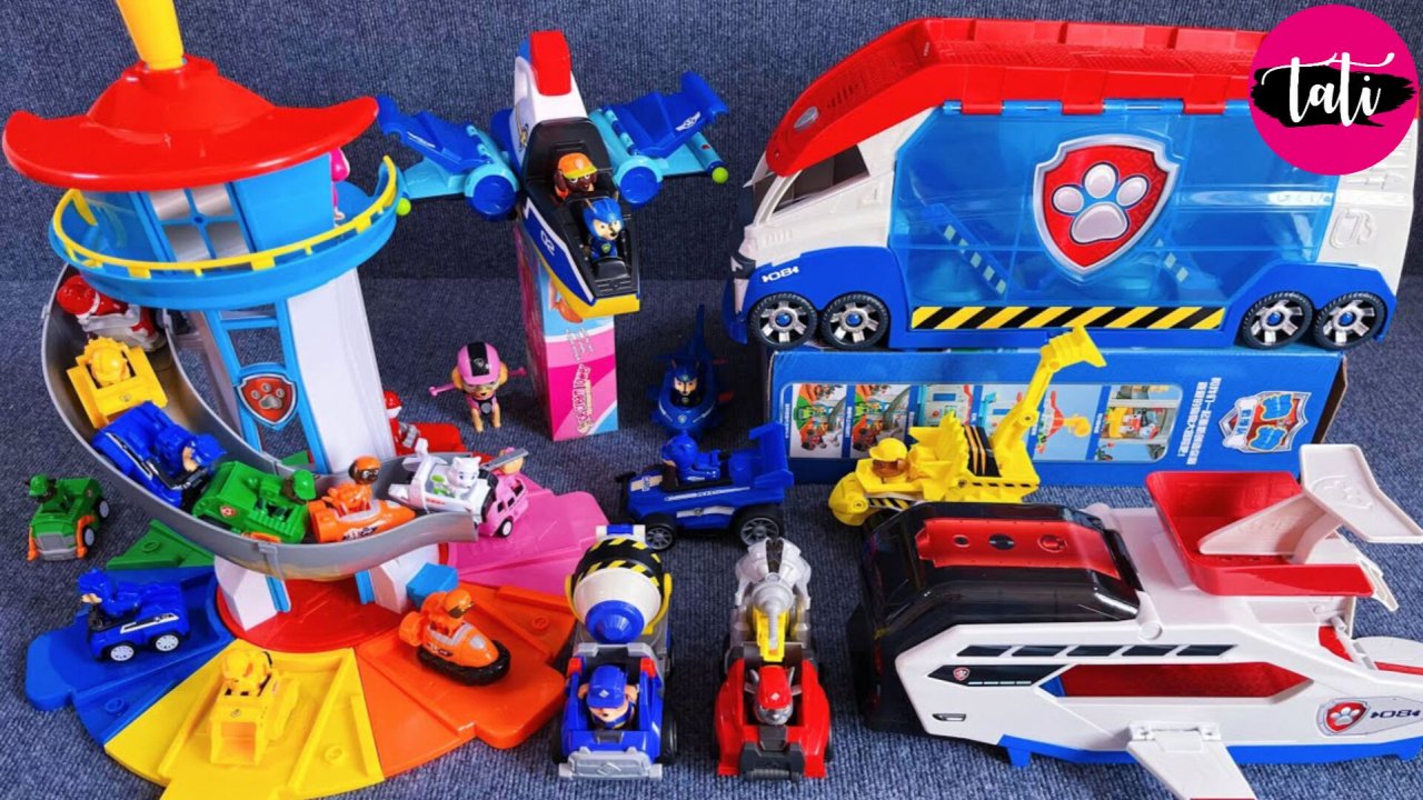 Мультфильм для детей и малышей. Игрушки, куклы, машинки. Щенячий патруль. Распаковка. ASMR 9 смотреть онлайн