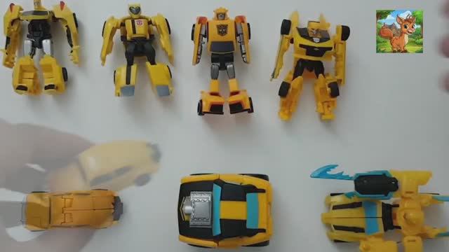 Необычный робот-трансформер Бамблби, замаскированный под героя фильма Бамблби из коллекции 2018 года