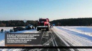 В 30 ДТП, произошедших за неделю в регионе, погибли 6 человек