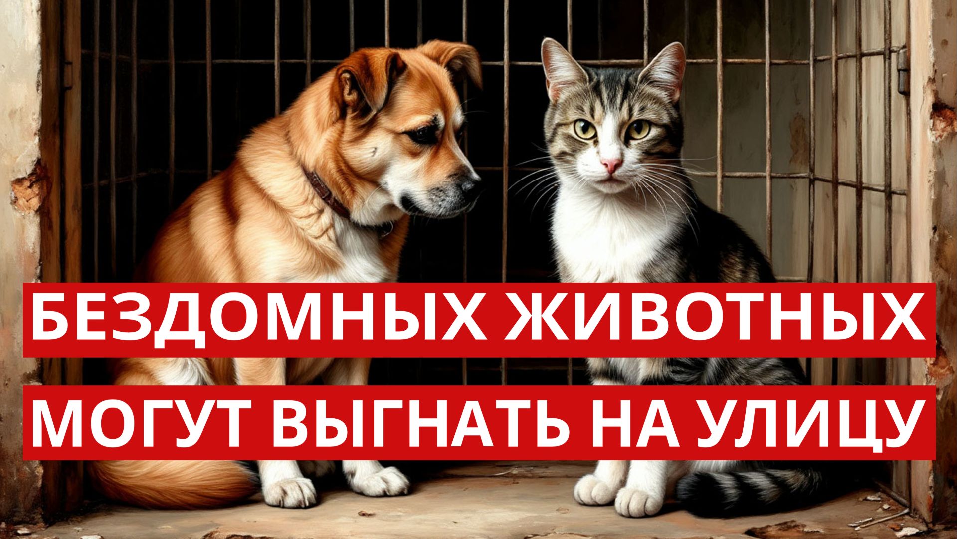 ПОЧТИ 300 БЕЗДОМНЫХ ЖИВОТНЫХ МОГУТ ВЫГНАТЬ НА УЛИЦУ! смотреть онлайн