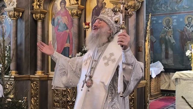 Проповедь митрополита Иоанна в Успенском храме г.Йошкар-Олы смотреть онлайн