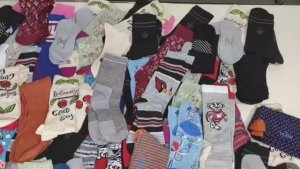 Лот 1715 СТОК Носки Канада 1420р_кг 5,7кг 120пар себестоимость 67р_пара