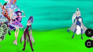 Угарная озвучка клуб Винкс Барьба С Триксичками